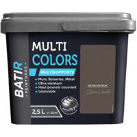 Batir Multicolors Peinture Multisupports Satin Soyeux 2.5l - Batir