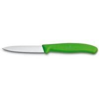 Lot De 2 Couteaux Office 8 Cm Vert - Swissclassic - Victorinox