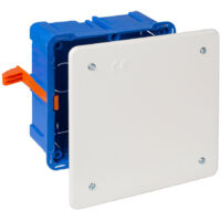 Boitier De Raccordement Encastrable Pour Surfaces Creuses 107x107x45mm Solera 5562gw