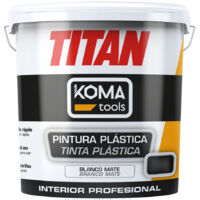 Koma Tools Peinture plastique Titan Blanc 5 kg - Brand EAN : 8425998253009