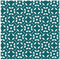 Nappe Noblessa Toile Cirée Flowers Pétrole 20mx140cm - Noblessa
