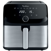 Moulinex – Friteuse sans huile 7,5 L – Easy Fry Mega – 8 programmes de cuisson – Panier antiadhésif compatible lave-vaisselle