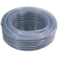 Tuyau souple PVC armé 10 mm – Longueur 25 m – Résistant à la pression et à la chaleur – Adapté circuit d'eau camping-car