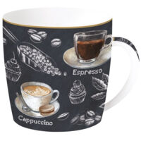 Barista Mug 35cl En Porcelaine Dans Une Boite Metal - Easy Life