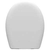 Prhie Siège de toilette avec charnière INOX