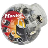 Cadenas Master Lock Alu 30mm Noir Sécurité Compacte, Corps Alu Vinyle Noir - Master Lock