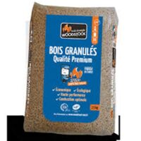 Sac de granulés de bois Premium 15 kg – 100 % naturel – Faible taux de cendres – Combustion propre – Compatible poêles et chaudières – Euro Energies