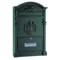 Boîte Aux Lettres Individuelle Aluminium Noir, Design Moderne - Arregui