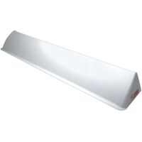Spoiler blanc universel pour camping-car et caravane