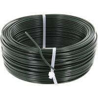 Fil De Tension Galvanisé Plastifie Vert 2mm 25m