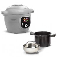 Moulinex – Cookeo multicuiseur 6L – 80 recettes intégrées – Écran intuitif – Capacité familiale – Départ différé – Cuve antiadhésive lave-vaisselle