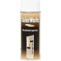 Peinture Radiateur Aérosol 400ml Radiateur Blanc - Colorworks