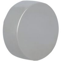 MOBOIS - Bouchon D.25mm dressing métal chrome blister de 2