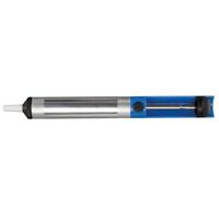 Velleman – Pompe à dessouder puissante 194 mm – Poignée en aluminium – Haute puissance d'aspiration pour soudures précises – Corps en ABS