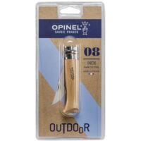 Opinel N°8 Inox Lame Inoxydable Polyvalente, Manche En Bois - Opinel