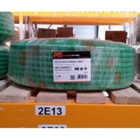 Gaine électrique préfilée grade 3 verte – Couronne de 100 pièces – Extra flexible pour cheminements tortueux – Lubrification intérieure pour enfilage facile – Pm Plastic Materials