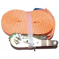 Sangle Plate D'arrimage 35 Mm 900 Dab Long 5m Avec Tendeur A Cliquet