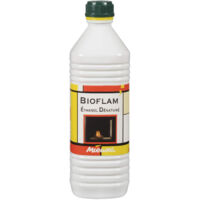 Bioflam bioéthanol écologique 1L pour cheminées – Combustion propre sans odeur – Flamme vive et chaleureuse – Respectueux de l'environnement