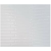Carrelage Adhesif 3d Listel Blanc - ACCESS DECO