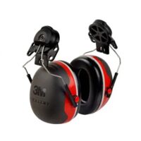 Paire De Coquilles Anti-bruit 3m™ Peltor™ Modèle X3 Avec Fixation P5e, Pour Casques Peltor Et 3m, 33db.