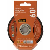 Disque Zirconium Infinity Bombé ø 115 Mm 60 1
