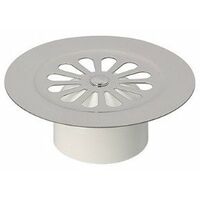 Grille Cloche Inox Ø85 Mm SOMATHERM For You – Bonde Évier & Douche Sortie Verticale, Robuste Et Élégante