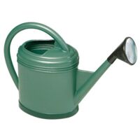 Arrosoir Di Martino 12 Litres Vert - Avec Pomme D'arrosage Réglable Pluie Fine/entonnoir - Jardin Intérieur/extérieur