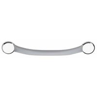 Barre Monopoutre Inox Soft 37cm Gris