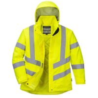 Parka D'hiver Haute Visibilité Pour Femme Couleur : Jaune Taille Xxxl - Portwest