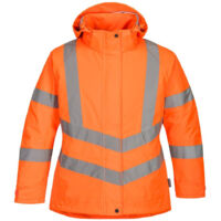 Parka D'hiver Haute Visibilité Pour Femme Couleur : Orange Taille S - Portwest