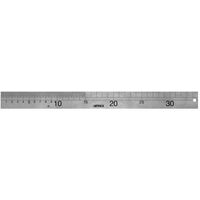 Metrica 22071 – Règle Droite En Bois De Hêtre 1 Mètre, Graduation Cm, Têtes Métalliques – Outil Précis Et Robuste Pour Pros Et Passionnés
