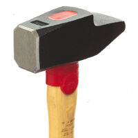 Marteau à main professionnel 5,5 cm – Manche Hickory – Tête en acier carbone C45E forgée et trempée – Résistant et ergonomique