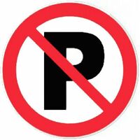 Disque ø 300 Mm ''parking Interdit''
