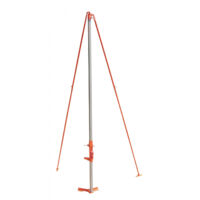 Mondelin – Poteau d'angle 3m en acier galvanisé – Traitement anticorrosion pour extérieur – Stabilité optimale pour clôtures et portails