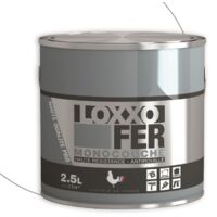 Peinture fer antirouille 0,5L – Finition brillante – Protection intempéries et UV – Application au pinceau et rouleau – Haute résistance – Loxxo