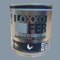 Peinture Loxxo Fer Glycéro 0.5l Gris Argent - Innova