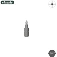 Jeu de 10 embouts PHILIPS ph 1x25mm 1/4" acier bph125 MOTA