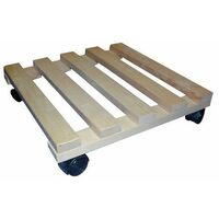 Porte plante a roulette eco 35 x 35