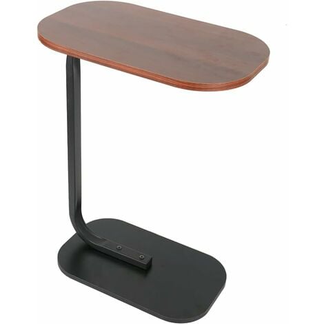 Table d appoint Kushi noir D55cm - Atmosphera créateur d'intérieur