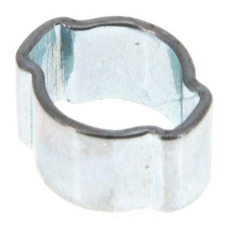 Lumonic 5x 2-Ohr-Schelle 7–9 Mm – Verzinkter Stahl Für Druckluft, Rohre, Garten & KFZ (Schlauchschelle)