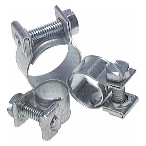 Stebela Schlauchschellen-Set – 10 Teile, 11-13 Mm, Verzinkter Kohlenstoffstahl