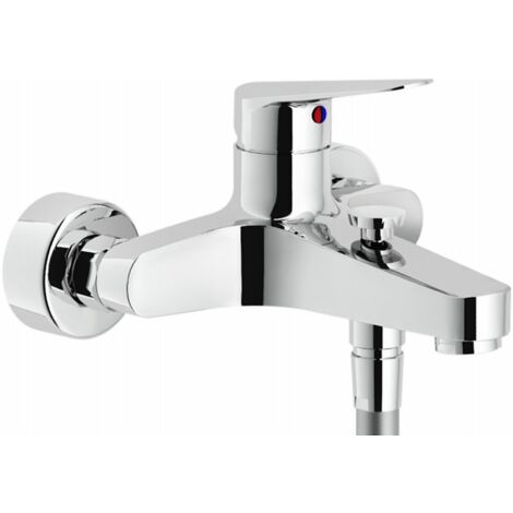 Mitigeur bain mural sans douchette Nobili Blues series BS101110/1CR Chromé - Laiton