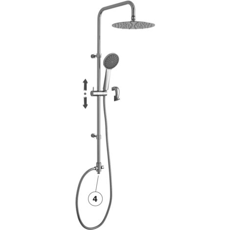Paffoni Birillo Colonne de douche Young ZCOL680CR  Chromé - Métal (1/4)