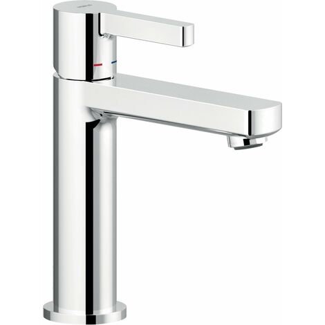 Nobili Lira Series mitigeur de lavabo sans vidange LR116118/3CR  Chromé - Laiton (1/2)