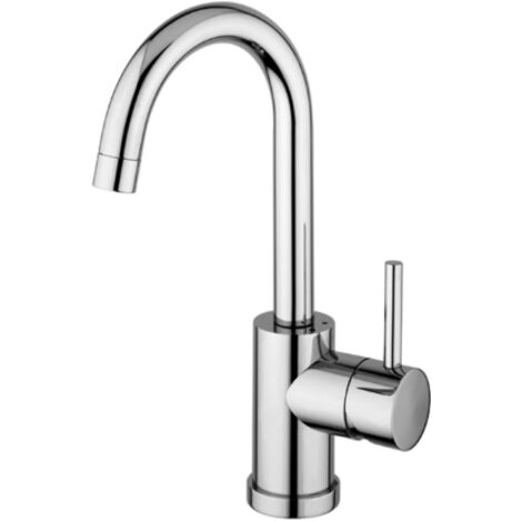 Paffoni mitigeur de lavabo avec bec orientable série Birillo BI077CR Chromé - Laiton (1/2)