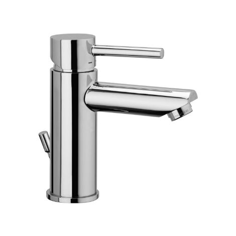 Mélangeur lavabo avec vidange automatique 1"1/4G Paffoni Stick series SK075HCR Chromé - Laiton (1/10)