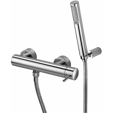 Paffoni Birillo série BI168DLCR mitigeur de douche externe Chromé - Laiton (1/2)