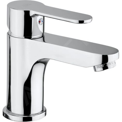 Paffoni mitigeur de lavabo série Blu BLU075CR Chromé - Laiton (1/3)
