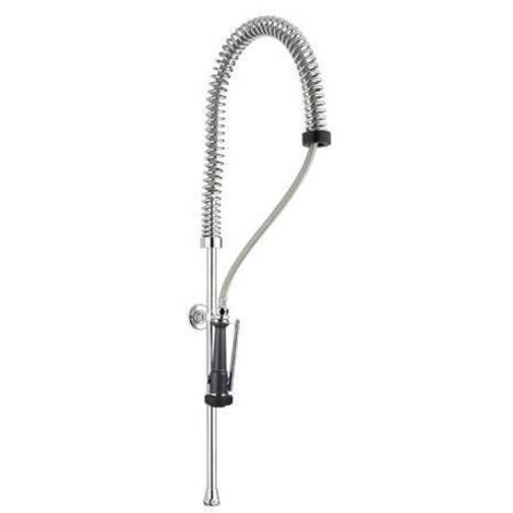 Douche lave-vaisselle H900mm pour installation sur robinets ou mitigeurs Idral 09400 Chromé - Laiton (1/4)