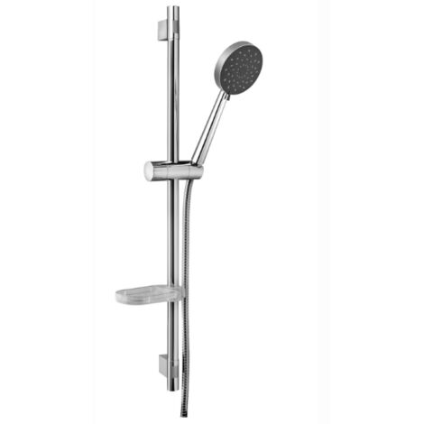 BRIO Paffoni ZSAL194CR rail coulissant complet  Chromé - Laiton